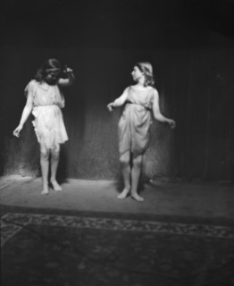 Elizabeth Duncan dancers and children, 1916 or 1920. Creator: Arnold Genthe.
