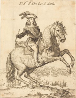 Equestrian Portrait of Don Juan de Austria, 1648. Creator: Jusepe de Ribera.