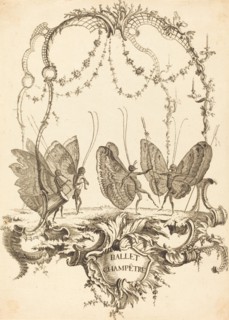 Ballet Champêtre, in or after 1756. Creator: Charles-Germain de Saint-Aubin.