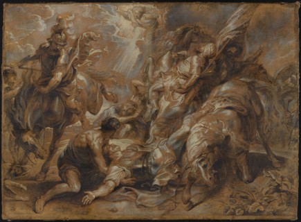 The Conversion of Saint Paul, 1640s. Creator: Abraham Jansz van Diepenbeeck.