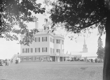 Celebration at the General Knox estate, 1931 July 25. Creator: Arnold Genthe.