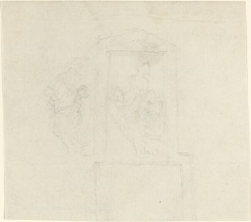 Monument to Agnes Cromwell (?), probably c. 1798/1800. Creator: John Flaxman.
