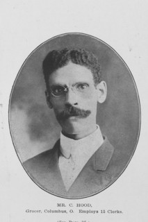 Mr. C. Hood; Grocer; Columbus, O.; Employs 15 clerks, 1907. Creator: Unknown.