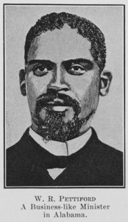 W. R. Pettiford; A business-like Minister in Alabama, 1921. Creator: Unknown.