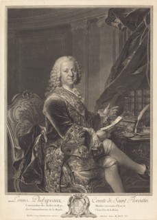 Louis Phelypeaux, comte de Saint Florentin, 1761. Creator: Johann Georg Wille.