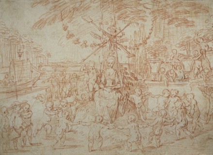 Allegory of Spring, or the Young Gardeners, n.d. Creator: Jean-Antoine Watteau.