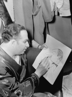 Portrait of Xavier Cugat, New York, N.Y., 1946. Creator: William Paul Gottlieb.