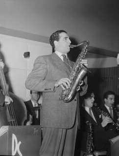Portrait of Dick Stabile, New York, N.Y., 1946. Creator: William Paul Gottlieb.