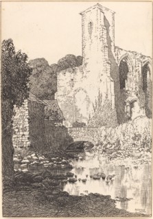 St. Mary's College, St. David's, 1902. Creator: Frederick Landseer Maur Griggs.