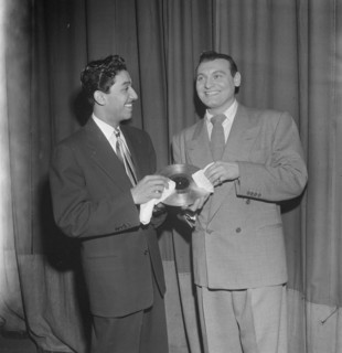 Portrait of Frankie Laine, New York, N.Y., 1946. Creator: William Paul Gottlieb.