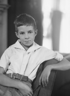 Twichell Mr., son of, portrait photograph, 1925 Nov. 19. Creator: Arnold Genthe.