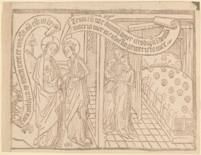 Page from "Canticum Canticorum": 2nd Edition, in or after 1465. Creator: Unknown.