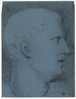 Profile of Head after a Cast (recto and verso), n.d. Creator: George Henry Harlow.