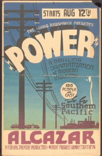 Poster from San Francisco production of Power (Alcazar), [193-]. Creator: Unknown.