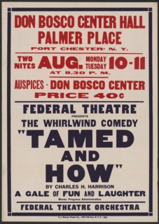 Tamed and How 1, Port Chester, NY, [1930s]. Creators: Unknown, Charles H Harrison.