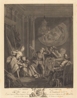 Le chemin de la fortune, 1778. The Road to Fortune. Creator: Nicolas-Joseph Voyez.