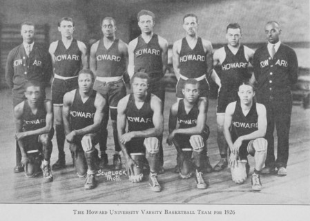 The Howard University Varsity Basketball Team, 1927. Creator: Addison N. Scurlock.