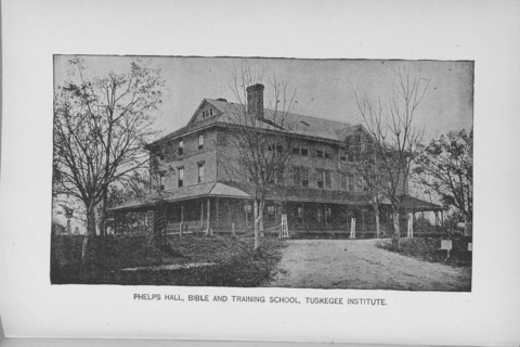 Phelps Hall, Bible and Training School, Tuskegee Institute, 1902. Creator: Unknown.