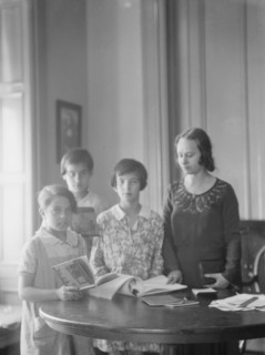 Jewish charities activities involving children, 1931 May 27. Creator: Arnold Genthe.