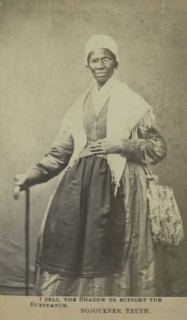 I sell the shadow to support the substance, Sojourner Truth, 1864. Creator: Unknown.