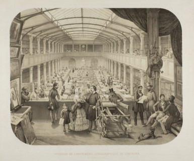 Interior of the Lemercier Lithographic Printing House, n.d. Creator: Charles Villemin.