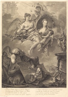 Louise Albertine de Brandt, Baroness von Grapendorf. Creator: Georg Friedrich Schmidt.