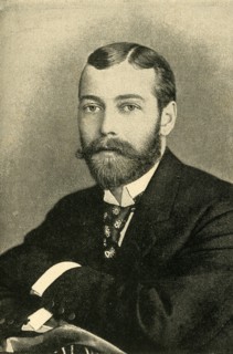 'H.R.H. Prince George of Wales, K.G., Duke of York', c1897. Creator: Hughes & Mullins.
