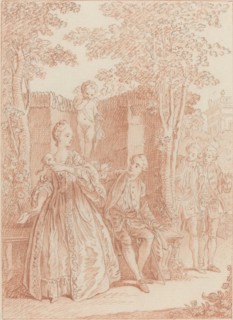 Oui, je la connais Traitre, et je connais ton Coeur. Creator: Hubert Francois Gravelot.