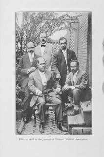 Editorial staff of the Journal of National Medical Association, 1916. Creator: Unknown.