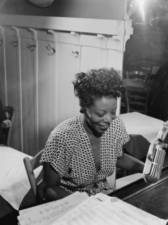 Portrait of Mary Lou Williams, New York, N.Y., ca. 1946. Creator: William Paul Gottlieb.