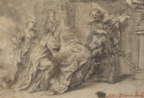 Philomela, Procne, and the Thracian King Tereus. Creator: Abraham Jansz van Diepenbeeck.