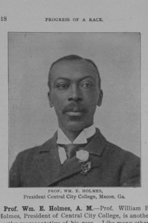 Prof. Wm. E. Holmes, President Central City College, Macon, Ga., 1902. Creator: Unknown.