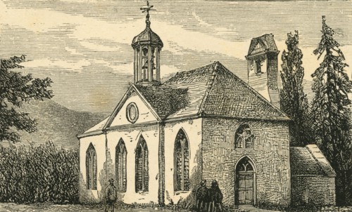 'Old Crathie Church, Balmoral: Now The Site of the New Church', c1897. Creator: Unknown.