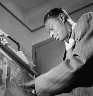 Portrait of Nat King Cole, New York, N.Y., ca. June 1947. Creator: William Paul Gottlieb.