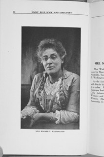 Mrs. Booker T. Washington- [Mrs. Margurite J. Murray Washington], 1923. Creator: Unknown.