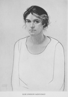 'Four portraits of Negro women: Elise Johnson McDougald', 1925-03. Creator: Winold Reiss.