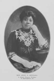 Mrs. Mary E. Minnard; A great church worker at Springfield, Ill., 1907. Creator: Unknown.