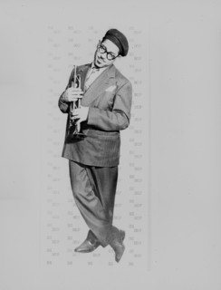 Portrait of Dizzy Gillespie, New York, N.Y., ca. May 1947. Creator: William Paul Gottlieb.