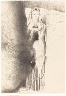 Puis l'ange prit l'encensoir (And the angel took the censer), 1899. Creator: Odilon Redon.