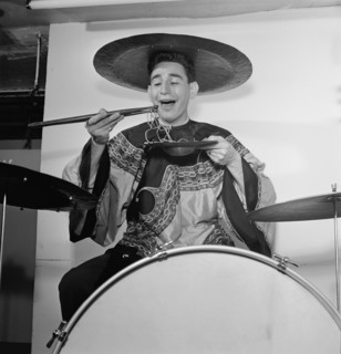 Portrait of Shelly Manne, New York, N.Y.(?), ca. June 1947. Creator: William Paul Gottlieb.