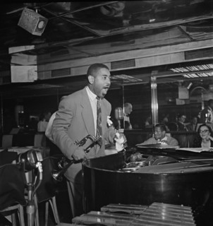 Portrait of Dizzy Gillespie, Downbeat, New York, N.Y., 1946. Creator: William Paul Gottlieb.