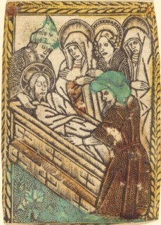 The Entombment, 1460/1480. Creator: Master of the Borders with the Four Fathers of the Church.