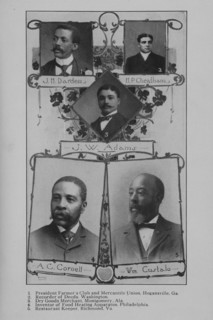 J.H. Darden ; H.P. Cheatham ; J.W. Adams ; A.C. Cornell ; Wm. Custalo., 1902. Creator: Unknown.