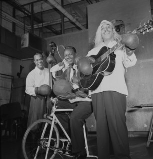 Portrait of Wesley Prince, Nat King Cole, and Freddie Moore, 1938. Creator: William Paul Gottlieb.
