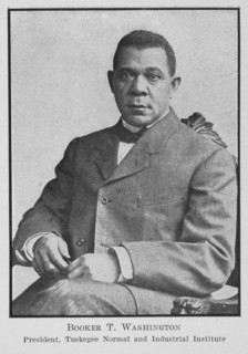 Booker T. Washington; President, Tuskegee Normal and Industrial Institute, 1911. Creator: Unknown.