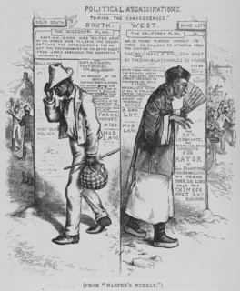 From Harper's Weekly; [Political assassinations- Taking the consequences], 1882. Creator: Unknown.