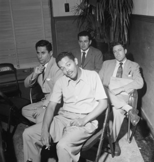 Portrait of Billy Eckstine and Nelson Riddle, New York, N.Y., 1946. Creator: William Paul Gottlieb.