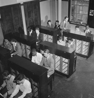 Metropolitan Vocational High School, New York, N.Y., ca. July 1947. Creator: William Paul Gottlieb.