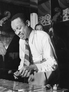 Portrait of Lionel Hampton, Aquarium, New York, N.Y., ca. June 1946. Creator: William Paul Gottlieb.