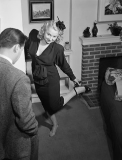 Portrait of Joan Brooks and Duke Niles, New York, N.Y., ca. Apr. 1947. Creator: William Paul Gottlieb.